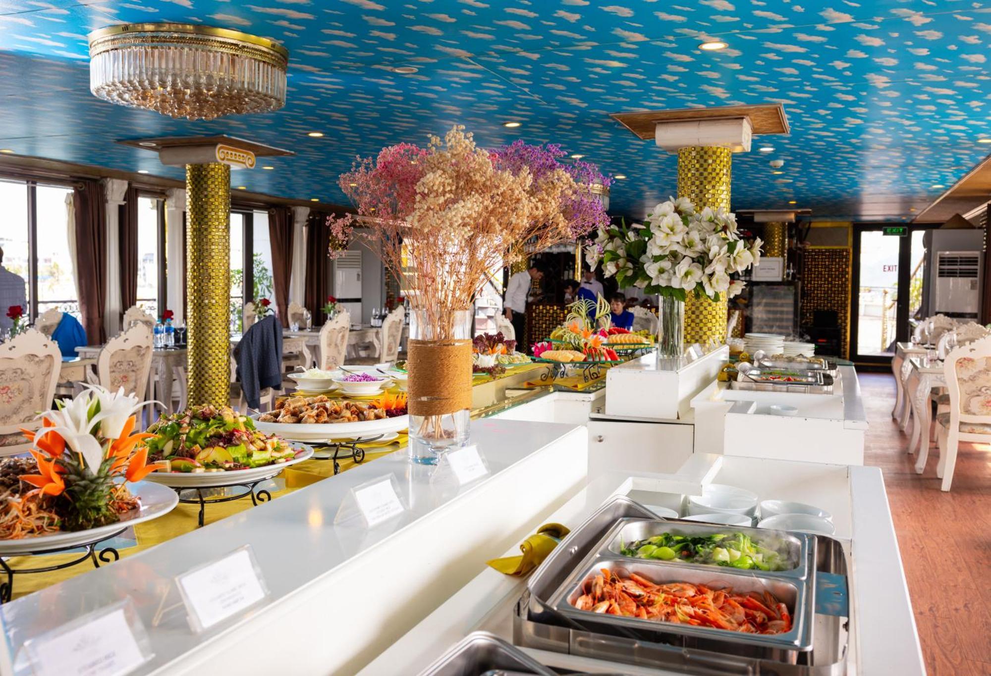 Halong Aquamarine Royal Cruise 호텔 하롱 외부 사진